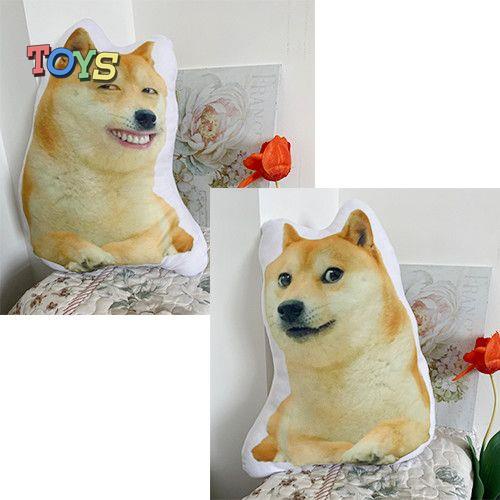 Cheems Waste Chai Gối Đệm Điêu Khắc Biểu Tượng Cảm Xúc Bánh Mì Cún Con Ếch Xúc Xích