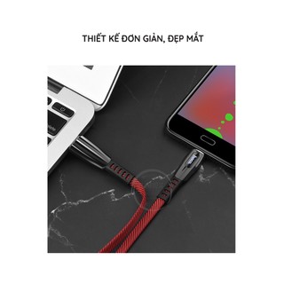 Cáp Sạc Nhanh Hoco U70 Dây Dù Micro 2.4a Dài 1.2m