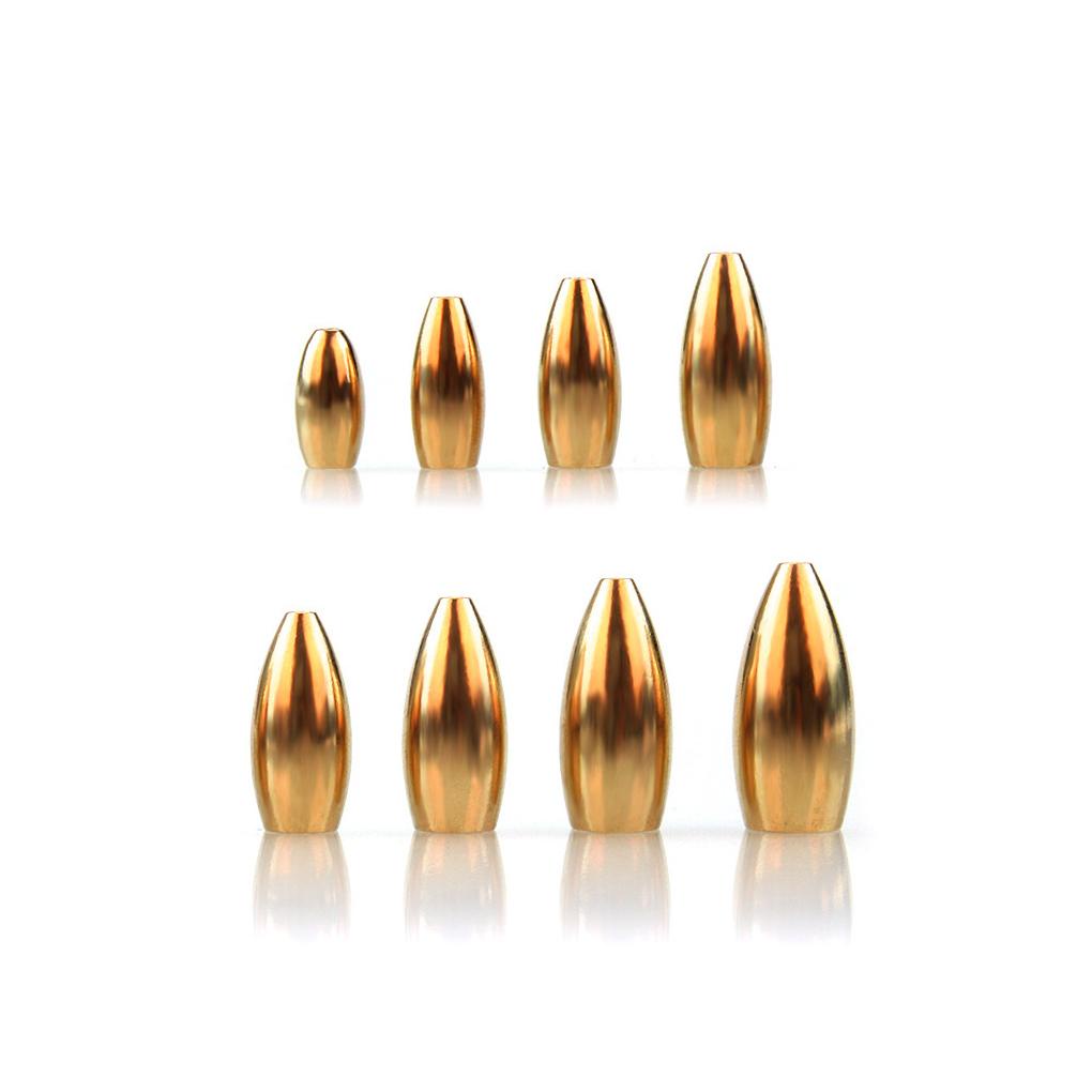 Set 10 Móc Chìm Nhỏ Bằng Đồng Bền Bỉ Gắn Mồi Câu Cá Ngoài Trời