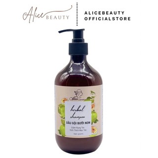 Dầu gội bưởi Alice cosmetics 500ml thuần mộc
