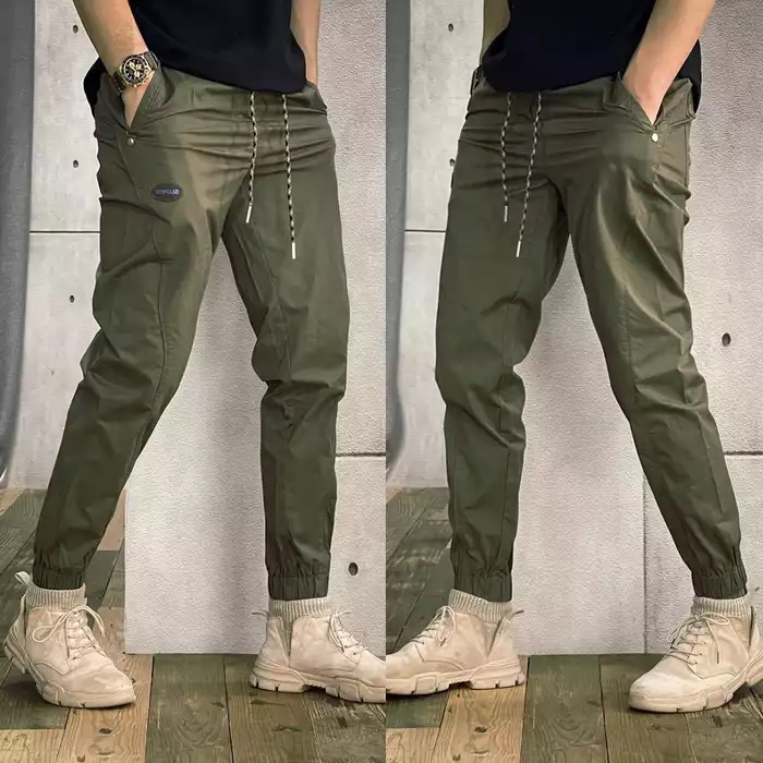 Quần Jogger nam nữ PH204 trơn cạp chun chất gió mềm co dãn viền ly đứng dáng nổi bật phong cách thể thao full size | BigBuy360 - bigbuy360.vn