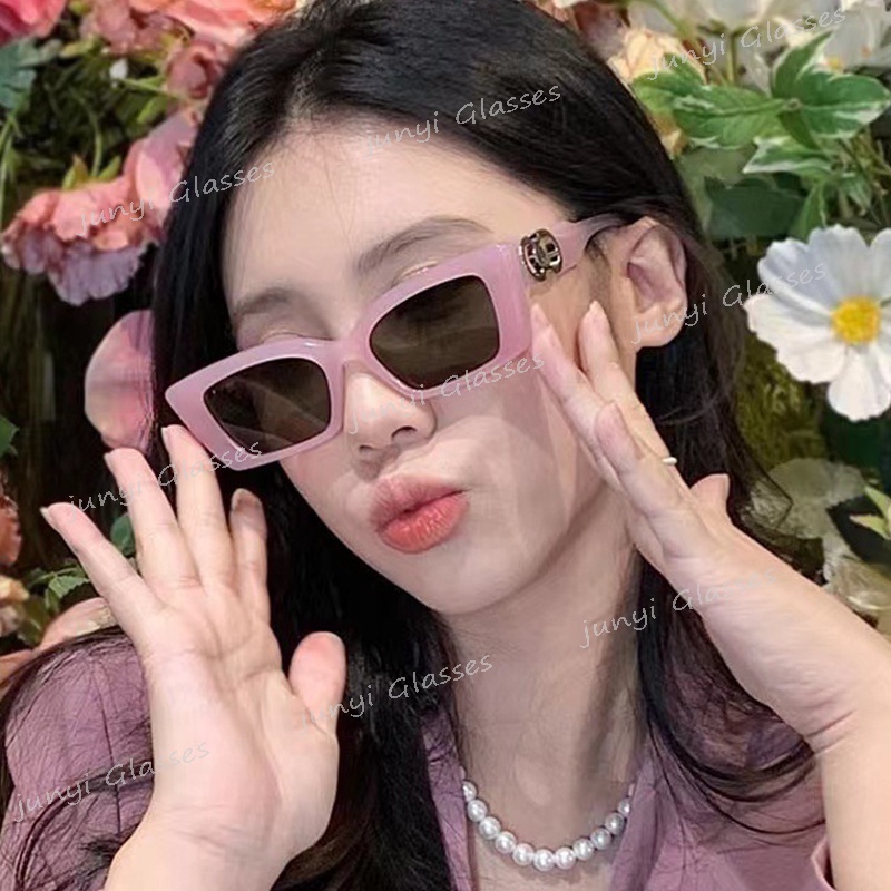 Kính Mát Gọng Vuông Nhỏ Thời Trang Hàn Quốc Cổ Điển Dành Cho Nam Nữ