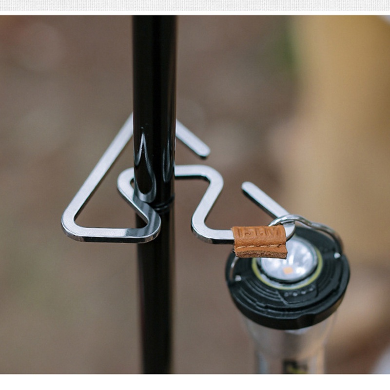 Set 4 Móc Treo Đồ Hình Chữ S Bằng Thép Không Gỉ Đa Năng