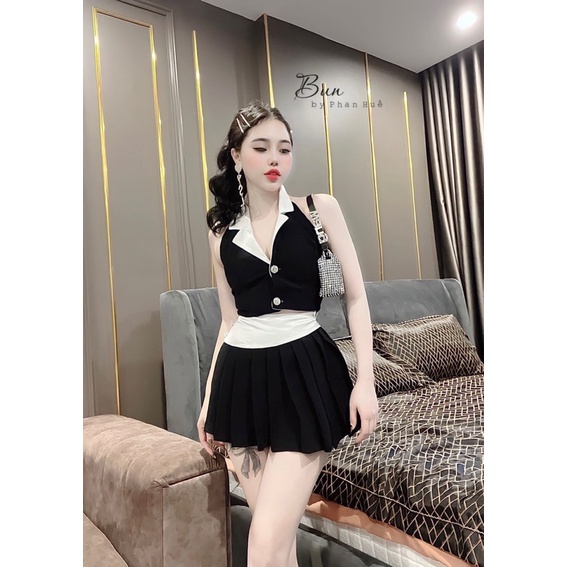 Set áo váy sexy đi phố