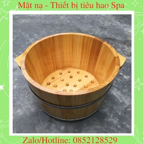 Chậu Gỗ Ngâm Chân, Chậu Ngâm Chân Bằng Gỗ Có Hạt Massage