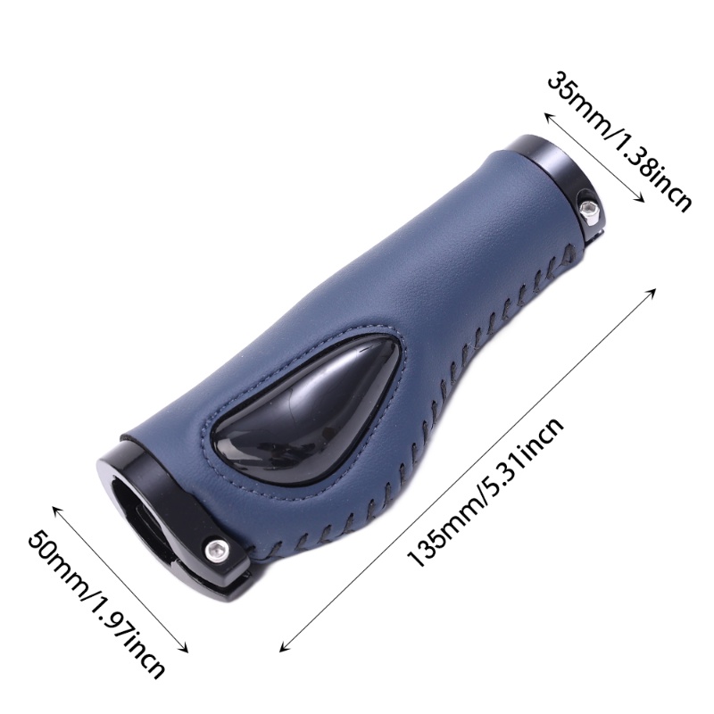 1 Cặp Vỏ Bọc Tay Lái Xe Đạp Bằng Silicon Mềm Mại Thấm Hút Tốt Tiện Dụng