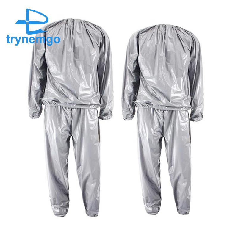 2 Đai Quấn Giảm Cân Chống Cay Xông Hơi Màu Bạc Size L & XL
