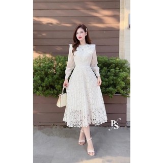 Đầm ren cao cấp dáng dài