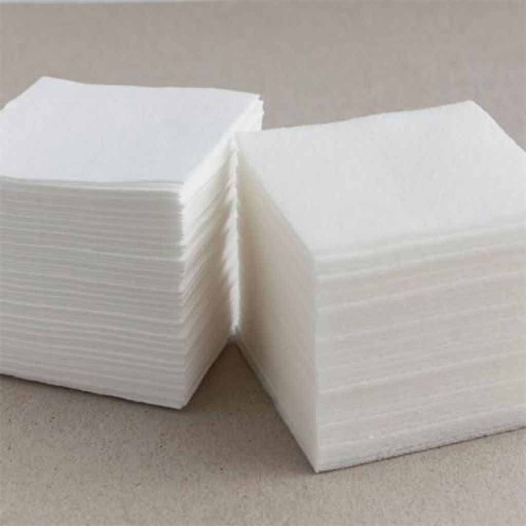 Bông Tẩy Trang Lameila 222 Miếng 3 Lớp Cotton không xơ, mềm mịn, siêu thấm hút nhanh chóng