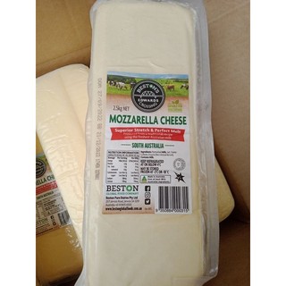 Phô Mai Mozzarella Beston Nguyên Khối 2.5KG - Nhập Khẩu Úc