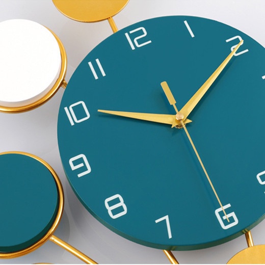 Đồng hồ treo tường BÓNG BAY Kích thước 64x40cm - DHTT-795- Đồng hồ trang trí phòng khách Mii-Decor