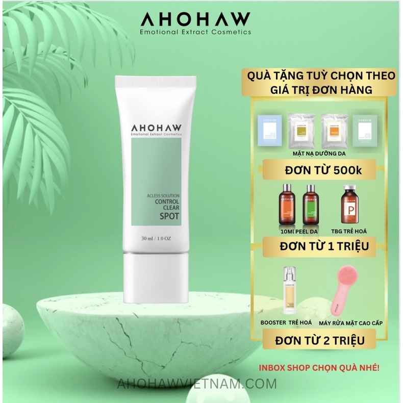 TINH CHẤT CHẤM MỤN AHOHAW