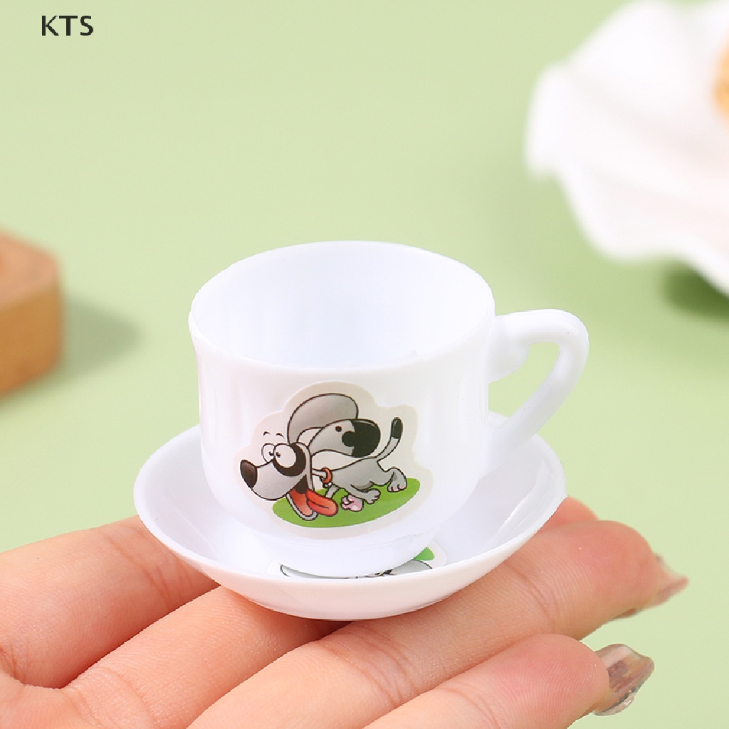 Set 14 Món Ấm Trà Đồ Chơi Dễ Thương Cho Nhà Búp Bê