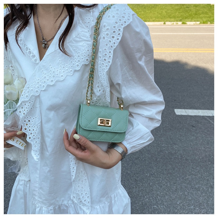 Túi Đeo Chéo mini Hình Vuông Phong Cách macaron Thời Trang Xuân Hè Hàn Quốc 2023 Mới