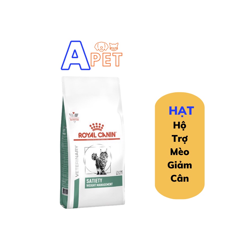 Thức Ăn Hạt Cho Mèo Royal Canin Satiety Weight Management Hỗ Trợ Kiểm Soát Cân Nặng