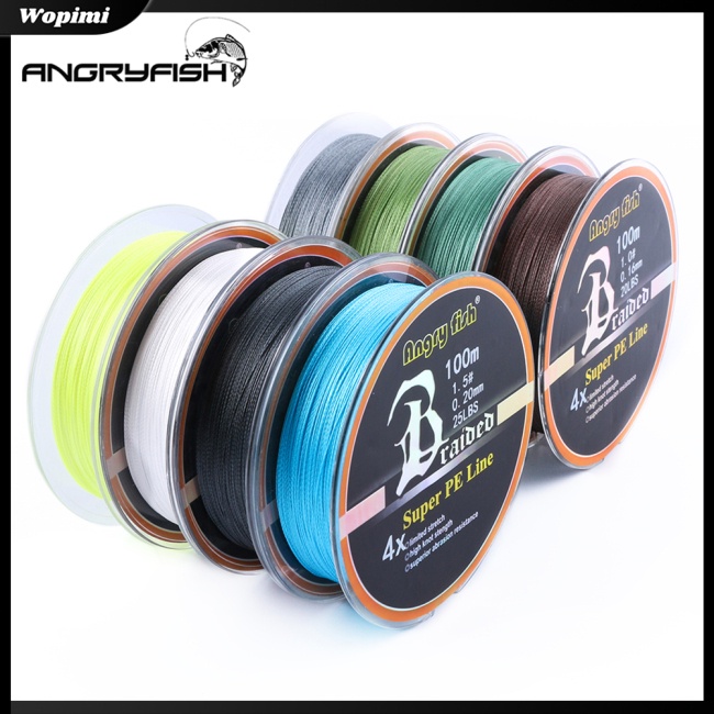 Mf Cuộn Dây Câu Cá Bện 4 Sợi 100m / 109yds 10LB-80LB