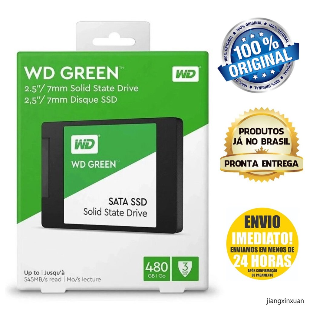 Wd Bảng Mạch SSD 1TB SATA I II Và III Đọc 545MB / s 465MB / s - WDS480G2G0A