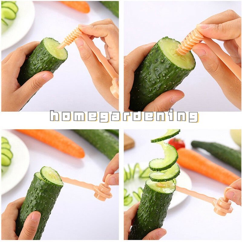 Dụng Cụ Cắt Rau Củ Quả Hình Xoắn Ốc Tiện Lợi
