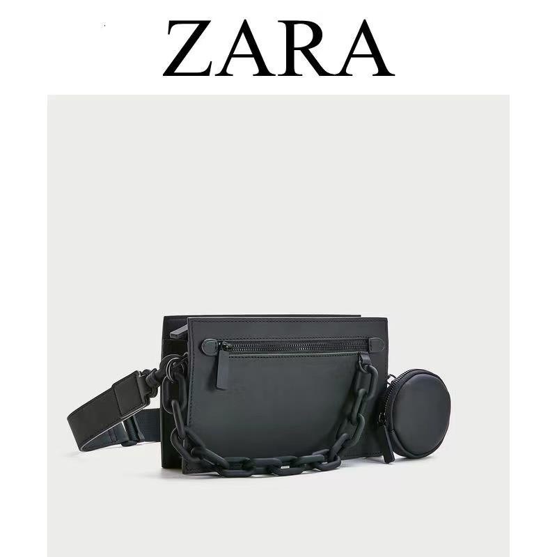 Túi Xách Đeo Vai Zara Dáng Vuông Nhỏ Thời Trang Hợp Xu Hướng Cho Nam Và Nữ