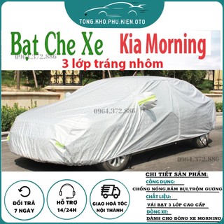 Bạt che phủ xe kia morning cao cấp