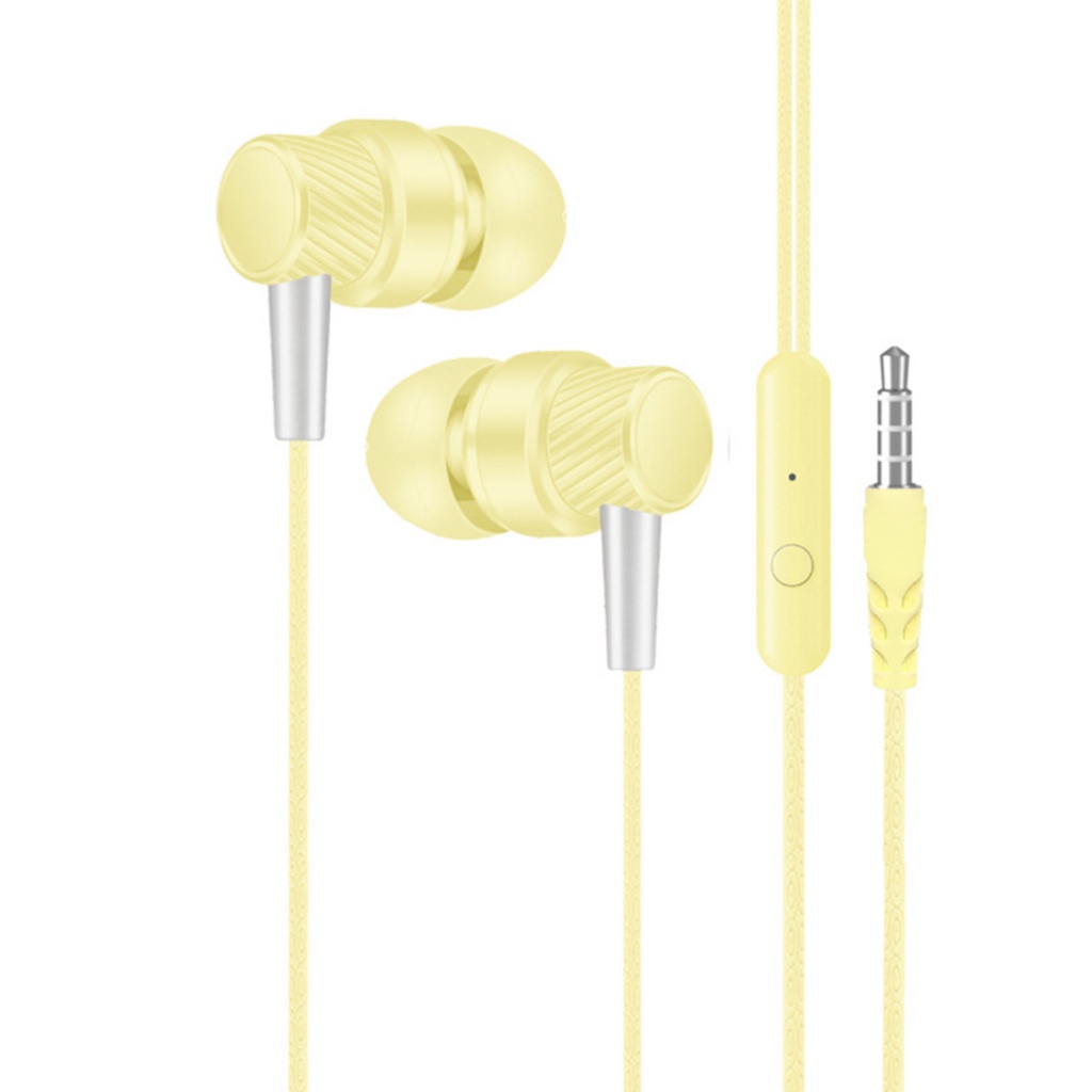 Tai nghe nhét tai LENOVO sunflower có dây cách âm chống ồn thích hợp cho điện thoại