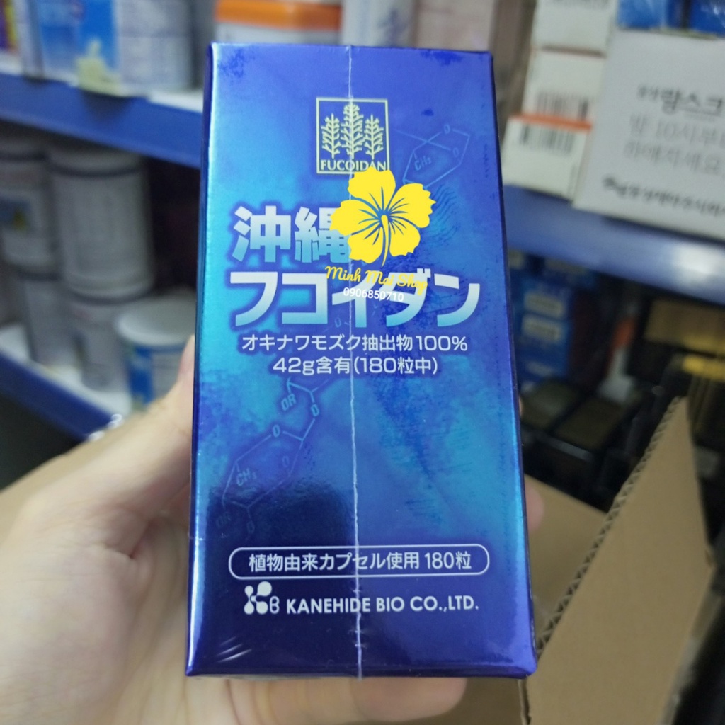Hộp đựng Fucodan xanh Nhật bản