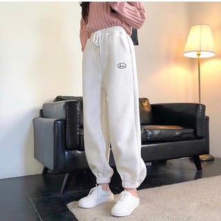 Quần jogger nỉ lót bông 3 màu