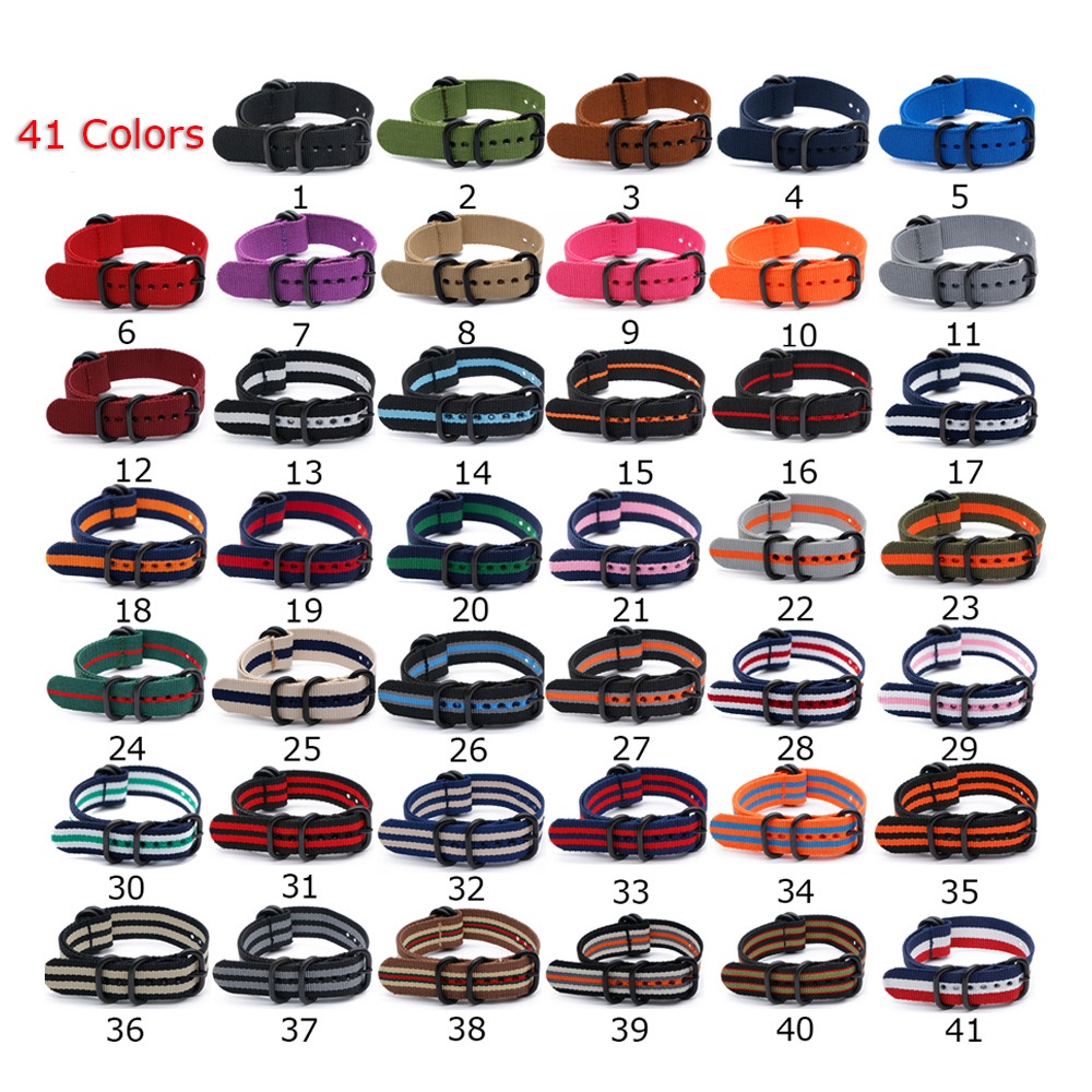 Dây Đeo Đồng Hồ 18mm 20mm 22mm 24mm Chất Lượng Cao