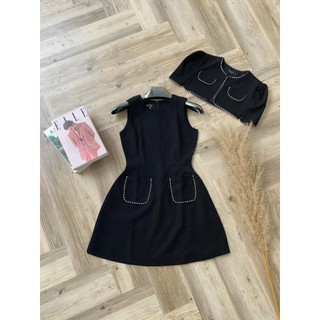 Set Đầm Viền Chỉ