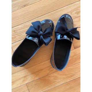 ORDER Giày da bóng gắn nơ Hàn Ulzzang ( có ảnh thât )