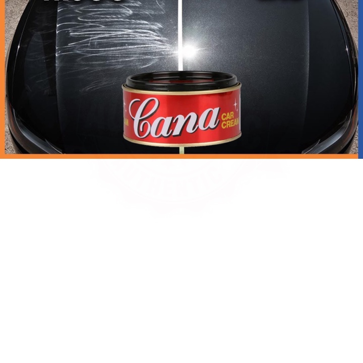 Cana hộp nhỏ 100gr Xi đánh bóng cana Cana Đánh Bóng XeKem Đánh Bóng Xóa Trầy Xước Sơn Ô tô - Xe Máy Cana Đánh