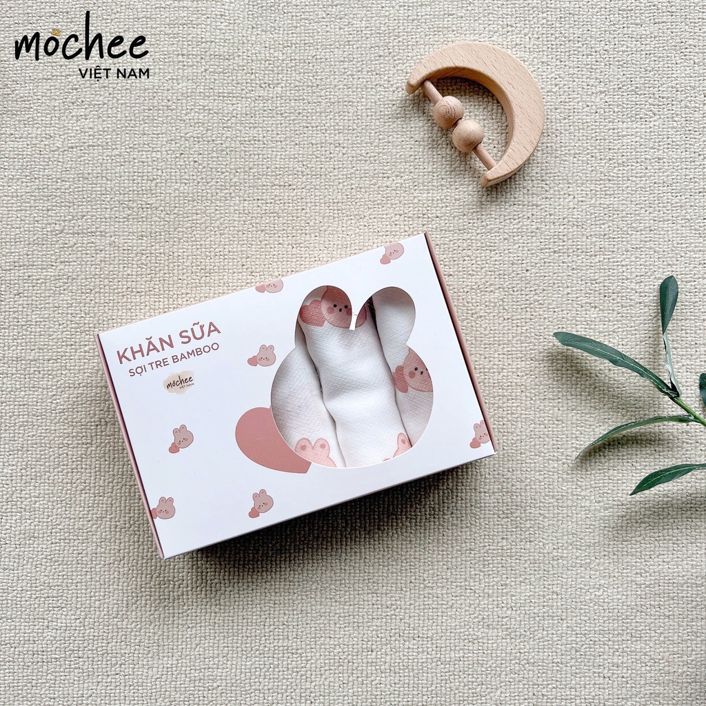 SET 6 KHĂN SỮA BAMBOO MOCHEE