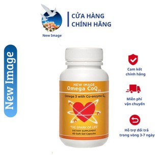 Viên uống Omega CoQ10 giúp tăng cường sức khỏe tim mạch và giảm mỡ máu