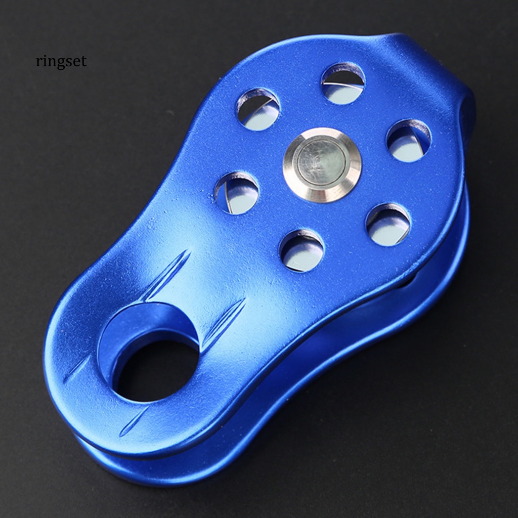 Bánh Răng Ròng Rọc Đơn Cố Định Bên Hông Dùng Khi Leo Núi Ngoài Trời