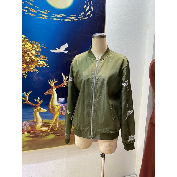 áo bomber hàng si
