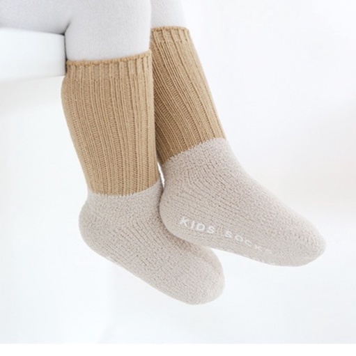 Tất Vớ Cao Cổ Vải Bông Chống Trơn êm chân Cho Bé Trai Bé Gái Từ 0 - 3 Tuổi