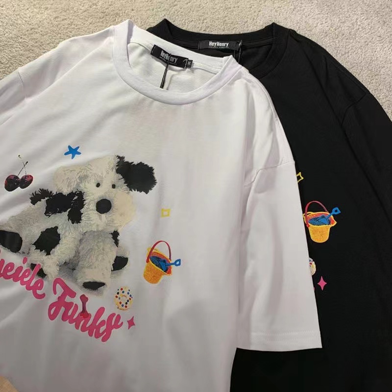 NRVP Áo Thun 100% Cotton Tay NgắN Plus Size Cho Nam Và Nữ