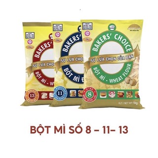 Bột mì số 8 11 13 Baker Choice, bột mì đa dụng làm bánh
