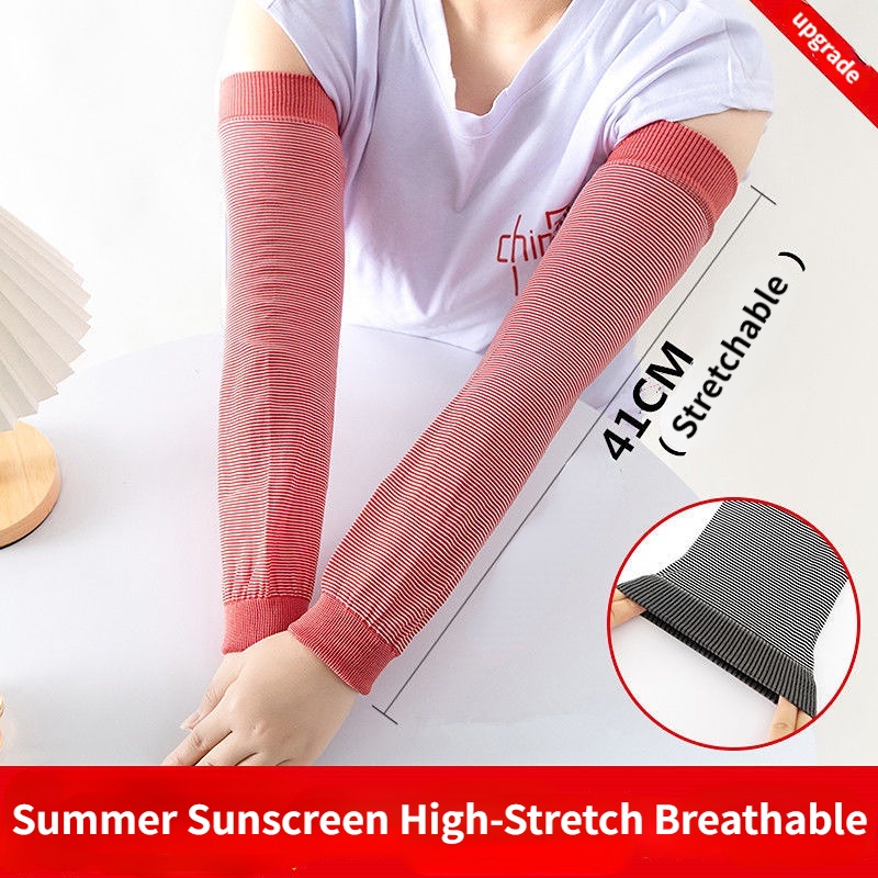 Găng Tay Chống Nắng Nối Dài Thoáng Khí Thoải Mái Bảo Vệ Cánh Tay Khi Làm Việc