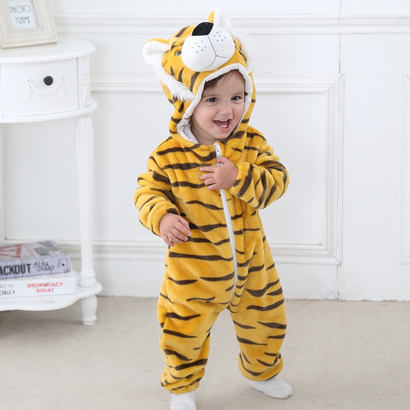 Đồ Bộ Cosplay Bodysuit Hình Thú Cho Bé Nhỏ Sơ Sinh Đáng Yêu