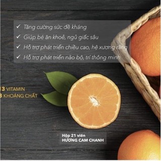 Bột pha hương cam Thơm ngon Vitamin C