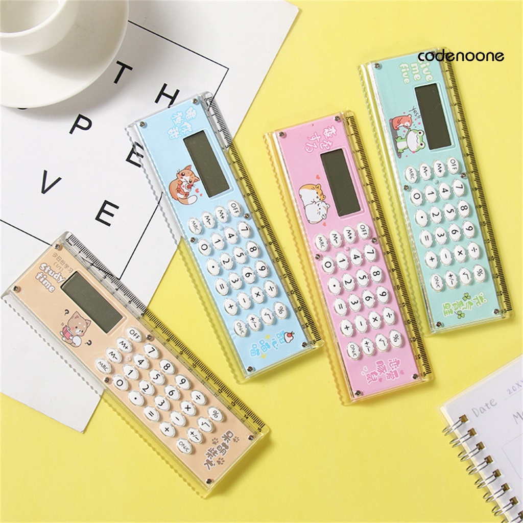 Máy Tính Cầm Tay 8 Chữ Số Màn Hình Lớn Đa Năng Cho Trường Học