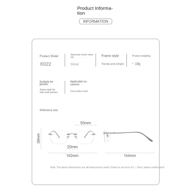 Kính Mát Gọng Kim Loại Cao Cấp Chống Ánh Sáng Xanh Hàng Mới Dành Cho Nam Và Nữ