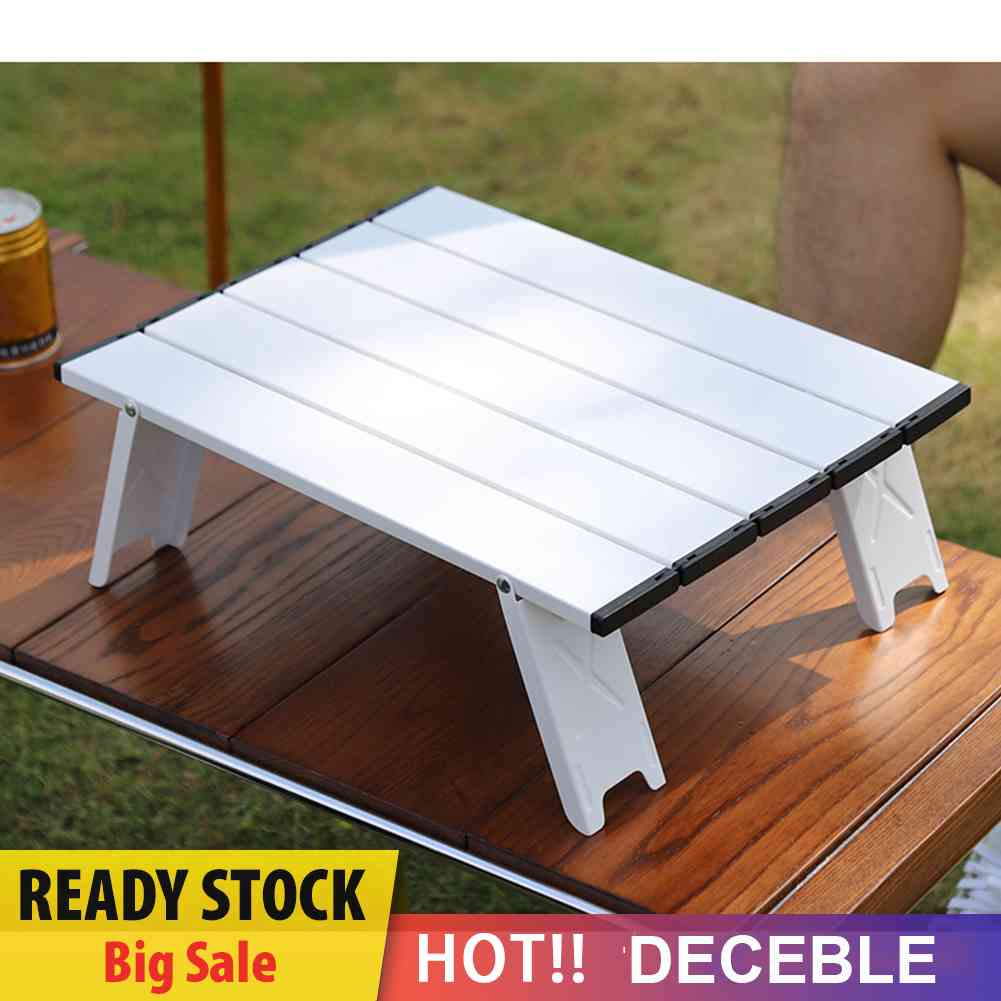 Bàn Xếp Mini Để Giường Ngủ / Cắm Trại Ngoài Trời Tiện Dụng