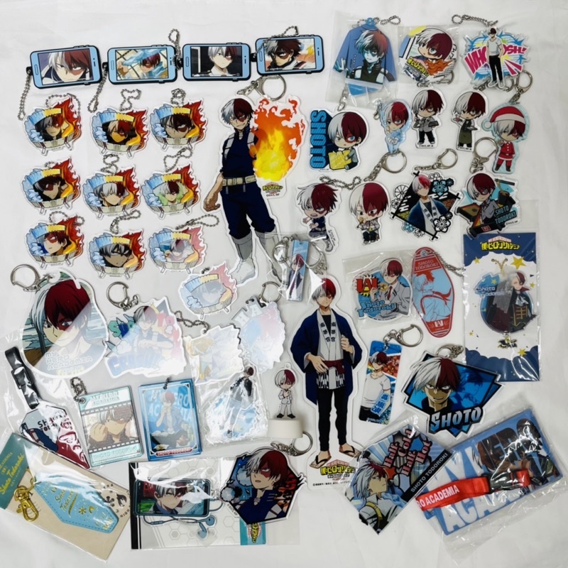 Bộ móc khoá Shoto Todoroki Học viện siêu anh hùng MHA