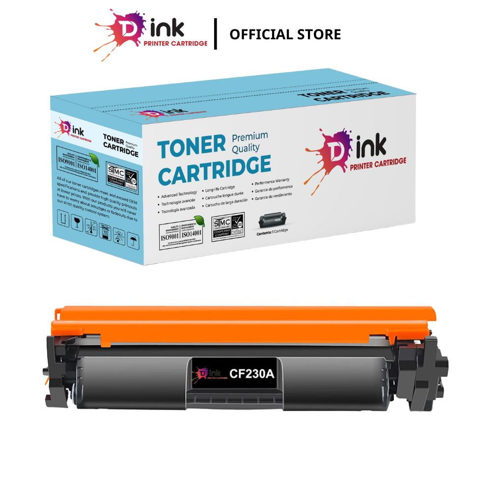 Hộp mực máy in 30A (CF230A Có lỗ đổ mực) TDink - Dùng cho máy in laser HP LaserJet Pro M203DN / M203DW / M227SDN ...
