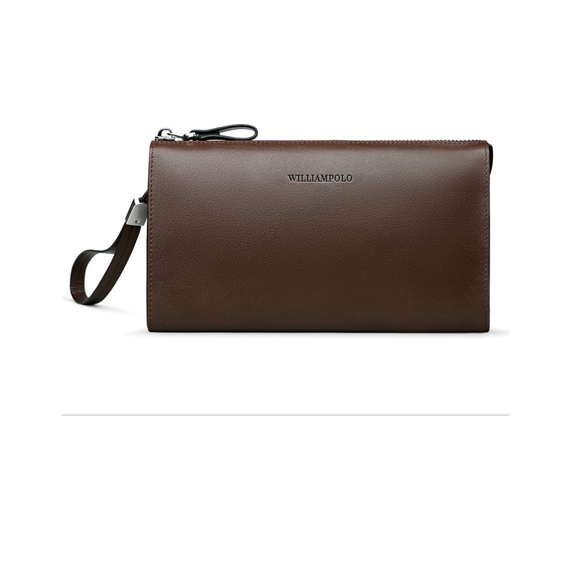 Clutch da bò cao cấp cho nam William Polo V1151