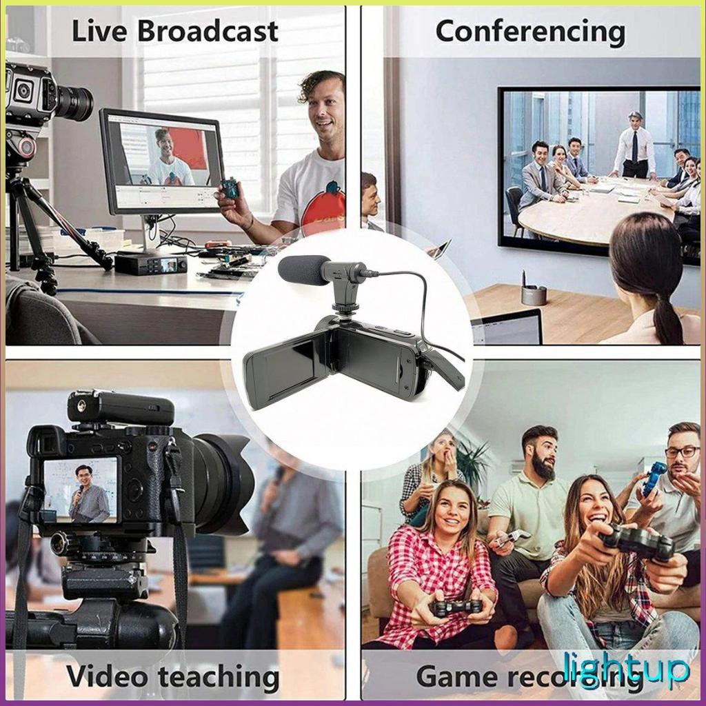 Máy ảnh 4K kỹ thuật số 1080P quay phim di động 2,4 inch Lcd 16X Zoom