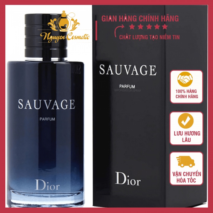 Nước hoa nam DIOR Sauvage Parfum hàng chính hãng