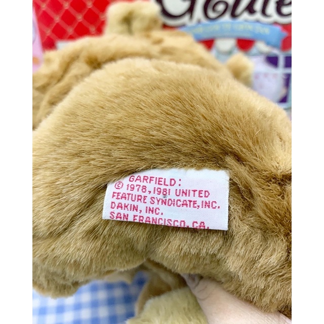 Gấu bông mèo garfield vintage thú nhồi bông đồ chơi dễ thương